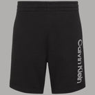 Calvin Klein Pantaloncini Tuta Logo Groffato Cotone Regular - Prodotti di Classe