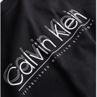Calvin Klein T-shirt nera doppio logo K10K114149BEH T-shirt Calvin Klein