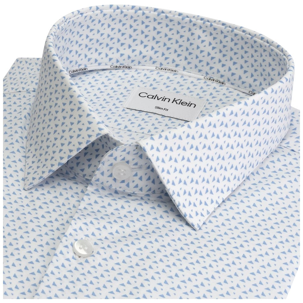 Calvin Klein camicia bianca fantasia K10K112311 Camicie Calvin Klein