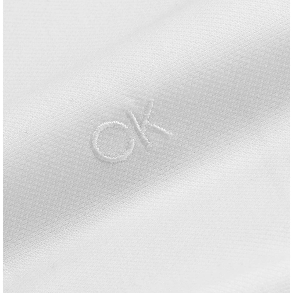 Calvin Klein camicia strutturata bianco sporco K10K112301 Camicie Calvin Klein
