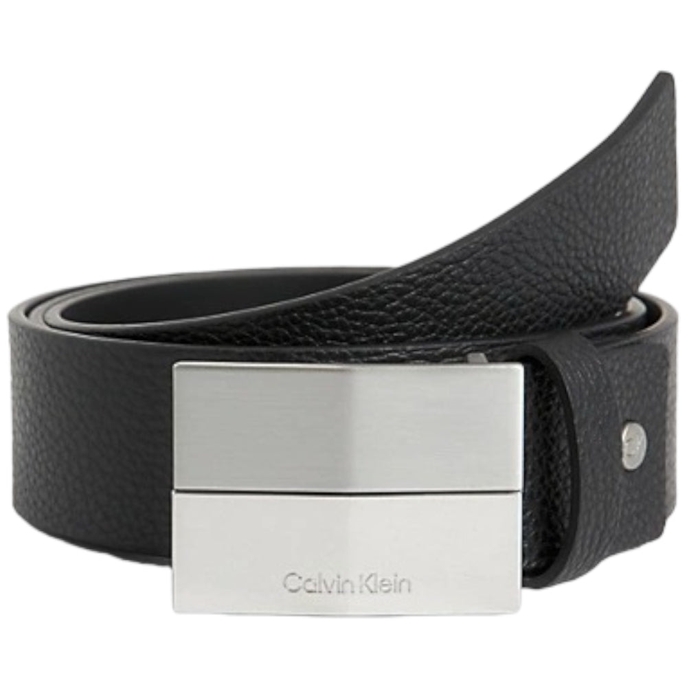 Calvin Klein cintura uomo nera in pelle K50K510935 Cinture Calvin Klein