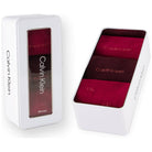 Calvin Klein donna pack 3 calze rosso ciliegia 701235368003801 Intimo Calvin Klein