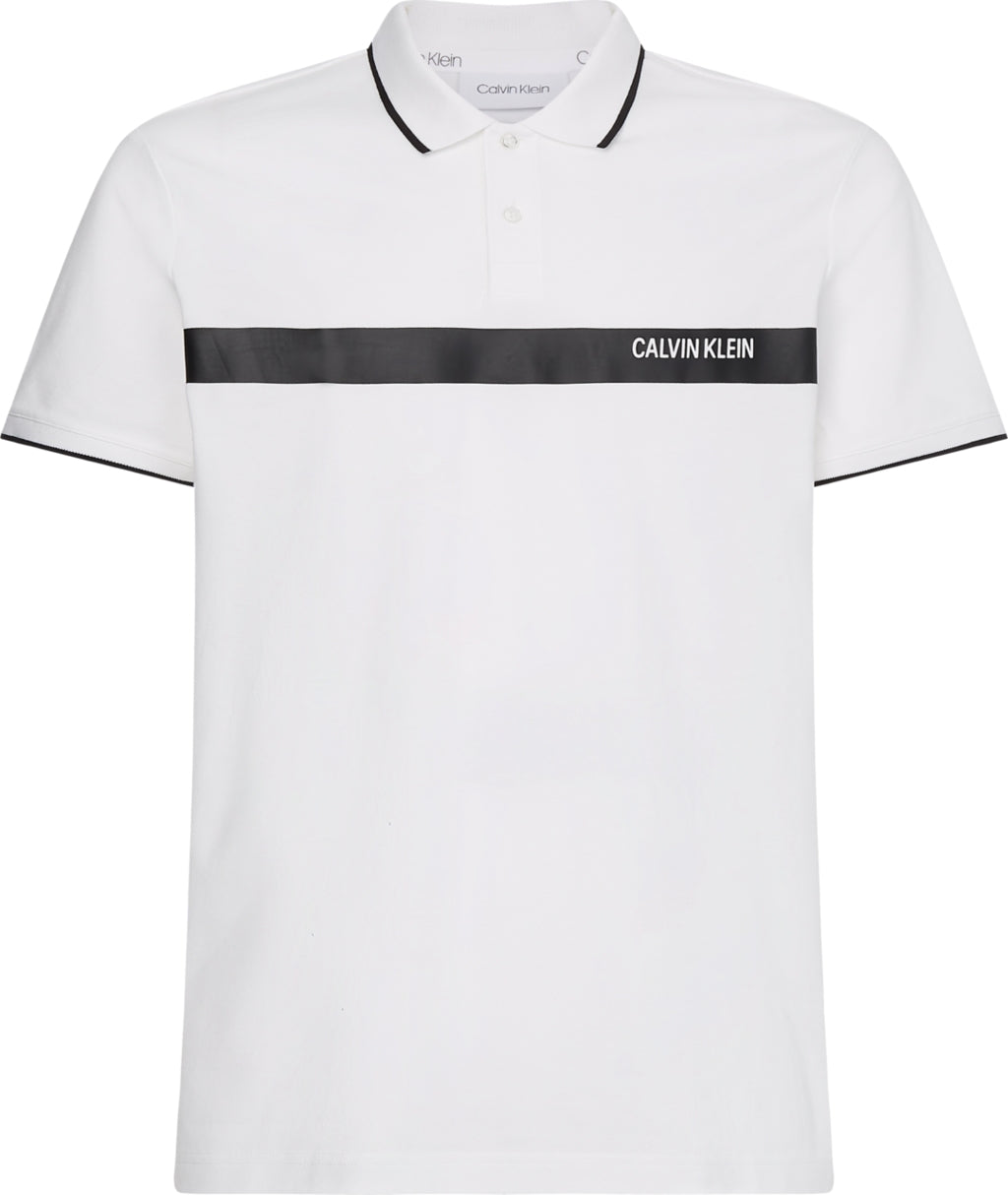 Calvin Klein maglietta polo bianca K10K106458 Polo Calvin Klein