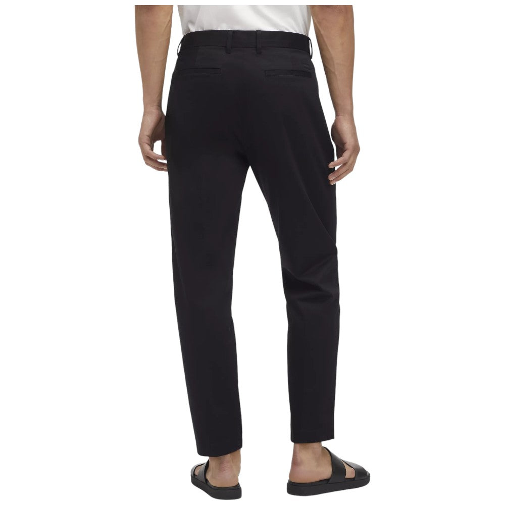 Calvin Klein pantalone nero sateen stretch cropp K10K110965 Pantaloni Calvin Klein