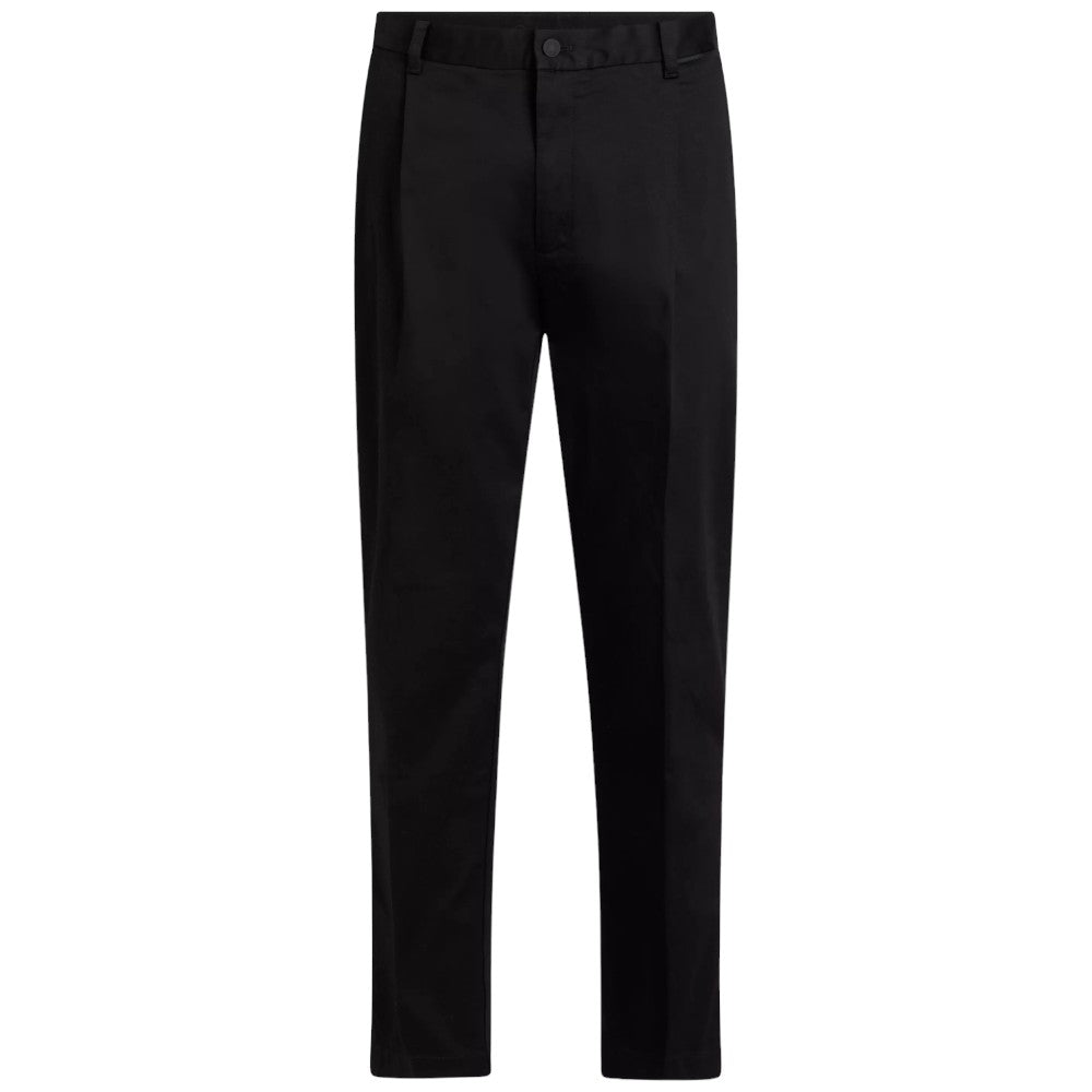 Calvin Klein pantalone nero sateen stretch cropp K10K110965 Pantaloni Calvin Klein