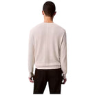 Calvin Klein pullover supima cotton panna LV040BM343YAS Maglieria Calvin Klein