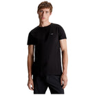 Calvin Klein t-shirt nera stretch slim fit K10K112724 T-shirt Calvin Klein