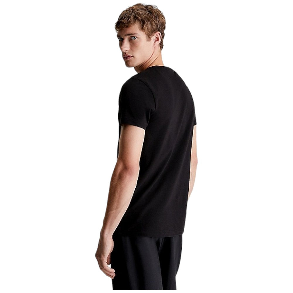 Calvin Klein t-shirt nera stretch slim fit K10K112724 T-shirt Calvin Klein
