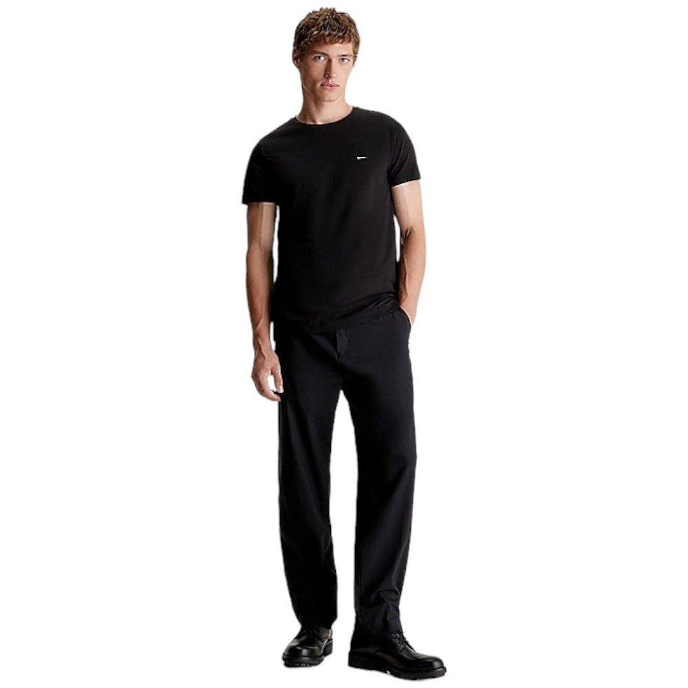 Calvin Klein t-shirt nera stretch slim fit K10K112724 T-shirt Calvin Klein