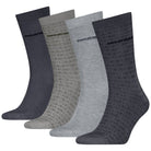 Calvin Klein uomo pack 4 calze grigio combo 701235980002801 Intimo Calvin Klein