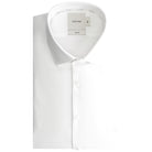Camicia bianca strutturata Calvin Klien con colletto e bottoni frontali