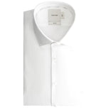 Camicia bianca strutturata Calvin Klien con colletto e bottoni frontali