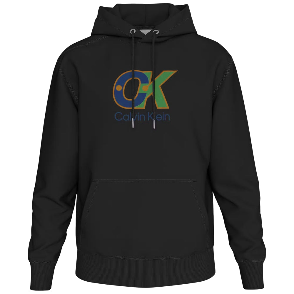 Calvin Klien felpa nera con cappuccio LV04LD240GUB1 Felpe Calvin Klein