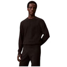 Calvin Klien maglione nero testurizzato LV04LB327GUB1 Maglieria Calvin Klein