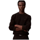 Calvin Klien maglione nero testurizzato LV04LB327GUB1 Maglieria Calvin Klein