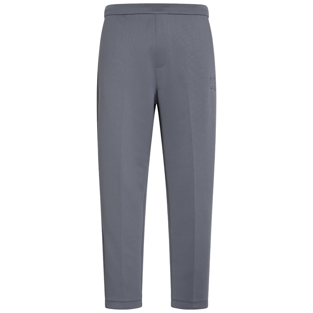 Calvin klein pantaloni relaxed tuta grigio LV04RD213GWD7 Pantaloni Calvin Klein