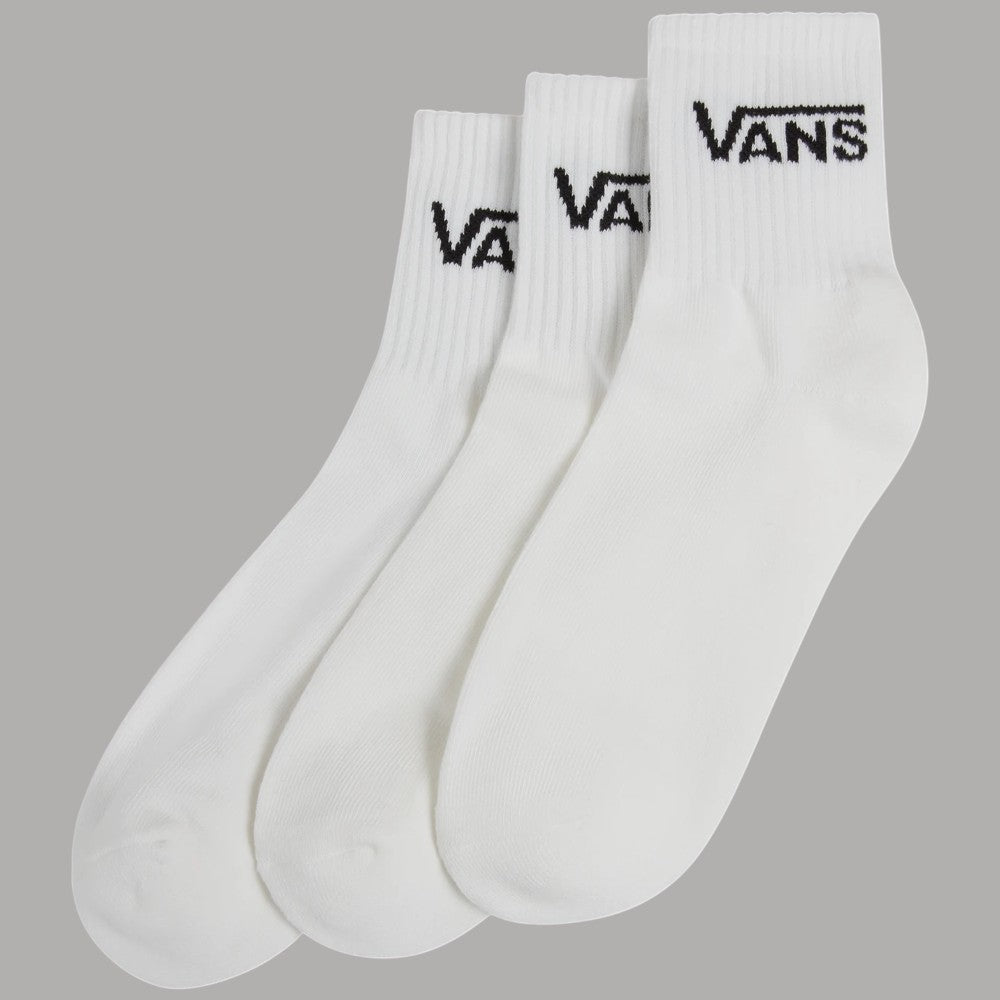 Calzini Vans Classic Half Crew Unisex - Set 6 Paia Bianchi - Prodotti di Classe