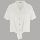 Camicia Cotone Pizzo Sangallo Donna Guess con Fiocco - Prodotti di Classe
