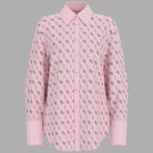 Camicia Guess Alexandra in Raso con Logo Regular Fit - Prodotti di Classe