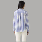 Camicia Levi's Donna Righe Lino Cotone Elaine Utility - Prodotti di Classe