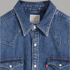 Camicia in Jeans Levi's Western Barstow Denim 100% Cotone - Prodotti di Classe
