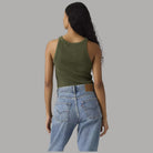 Canotta Levi's Slim Aderente Cotone a Coste Red Tab - Prodotti di Classe