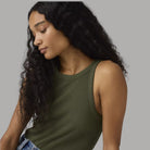 Canotta Levi's Slim Aderente Cotone a Coste Red Tab - Prodotti di Classe