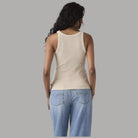 Canotta Levi's Slim Aderente Cotone a Coste Red Tab - Prodotti di Classe