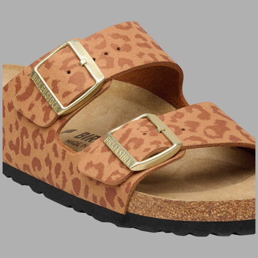 Ciabatte Birkenstock Arizona leo pecan Narrow Fit 1031926 - Prodotti di Classe