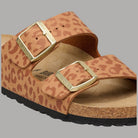 Ciabatte Birkenstock Arizona leo pecan Narrow Fit 1031926 - Prodotti di Classe