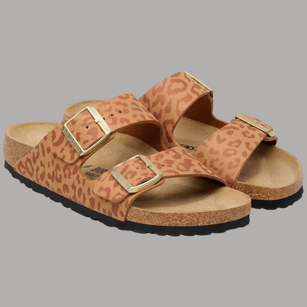 Ciabatte Birkenstock Arizona leo pecan Narrow Fit 1031926 - Prodotti di Classe