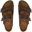 Ciabatte Birkenstock Arizona mocca Birko-Flor Nubuck 151181 Ciabatte Birkenstock