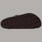 Ciabatte Birkenstock Arizona mocca, suola esterna in gomma con battistrada