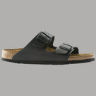 Ciabatte Birkenstock Arizona nere unisex con 2 fibbie e suola spessa