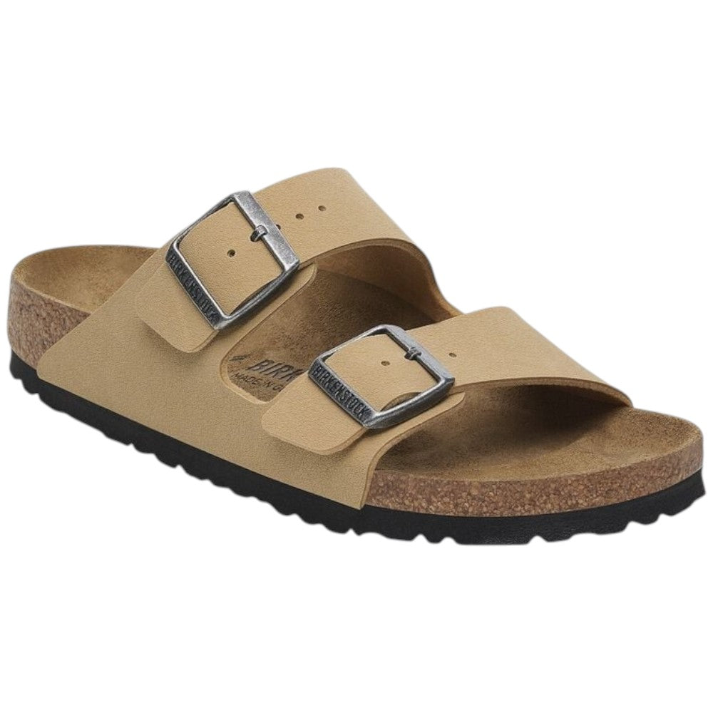 Ciabatte Birkenstock Arizona latte crema Birko-Flor Nubuck 1029151 Ciabatte Birkenstock