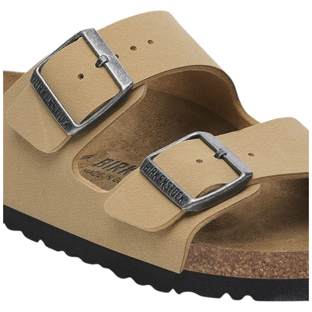 Ciabatte Birkenstock Arizona latte crema Birko-Flor Nubuck 1029151 Ciabatte Birkenstock