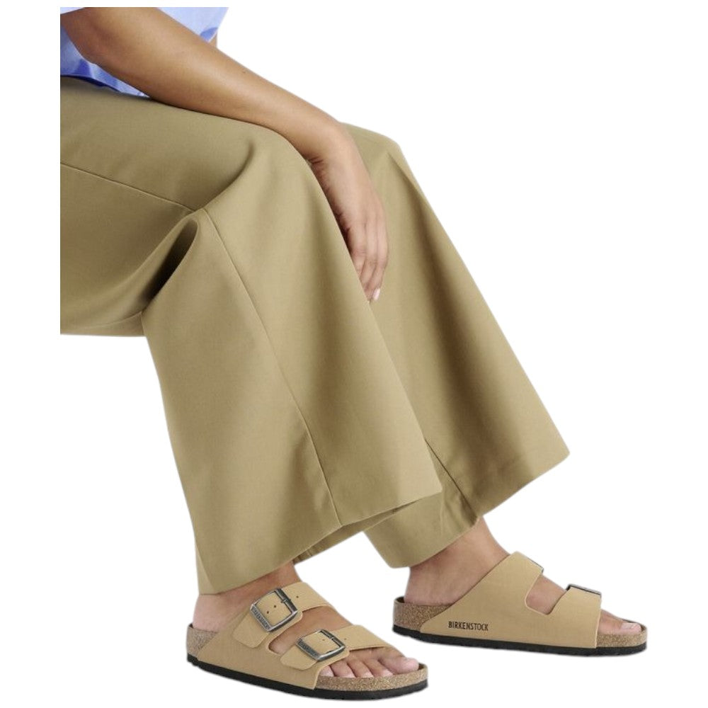 Ciabatte Birkenstock Arizona latte crema Birko-Flor Nubuck 1029151 Ciabatte Birkenstock