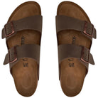 Ciabatte Birkenstock Arizona mocca Birko-Flor Nubuck 151181 Ciabatte Birkenstock