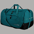 Borsone Travelite petrolio con tracolla e tasca laterale con zip