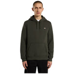 Felpa con cappuccio Dickies verde oliva, tasca a marsupio e coulisse