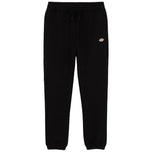 Pantaloni della tuta neri con coulisse in vita e polsini elasticizzati
