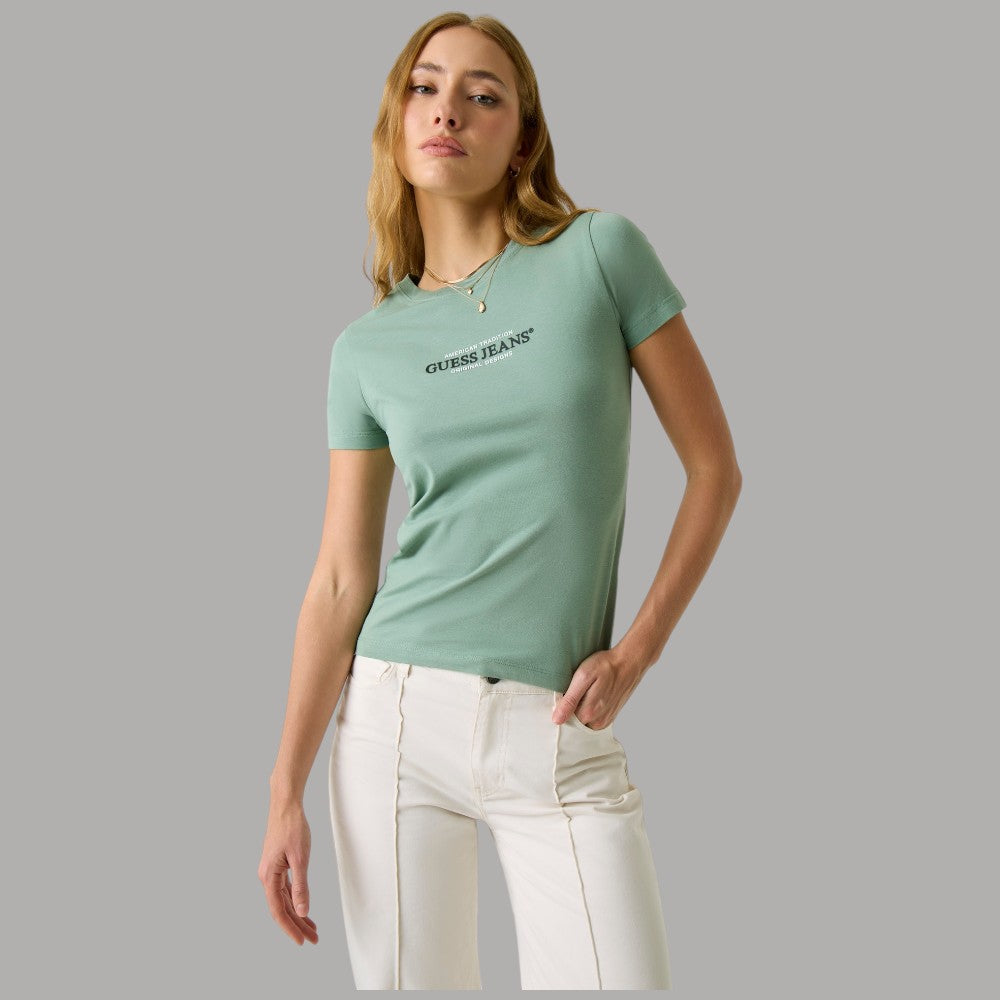 Eleganza Casual: T-shirt Guess GJ in Cotone Organico Slim Fit - Prodotti di Classe