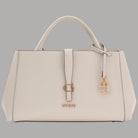 Eleganza Guess Borsa a Mano Carrie con Tracolla e Logo Frontale - Prodotti di Classe