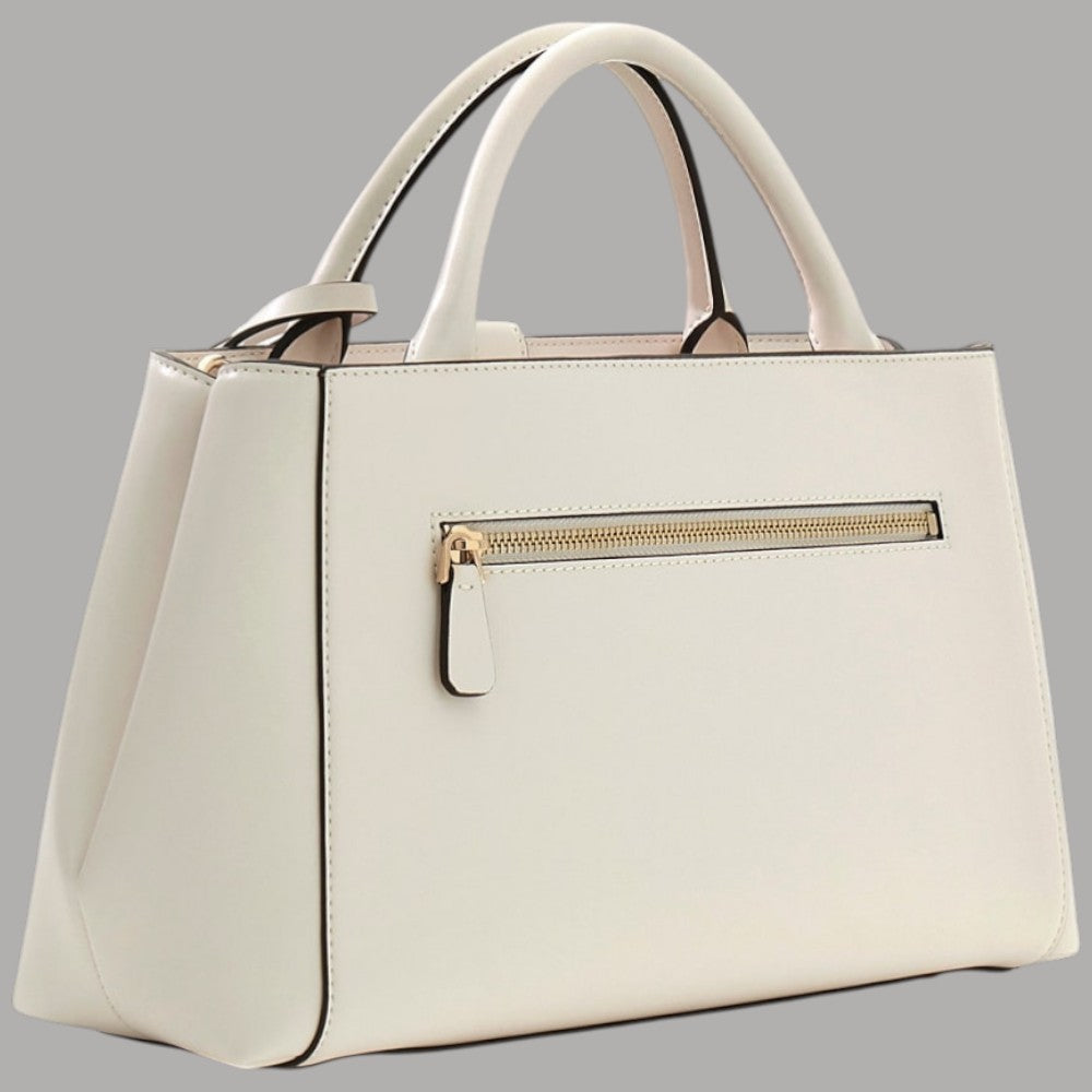 Eleganza Guess Borsa a Mano Carrie con Tracolla e Logo Frontale - Prodotti di Classe