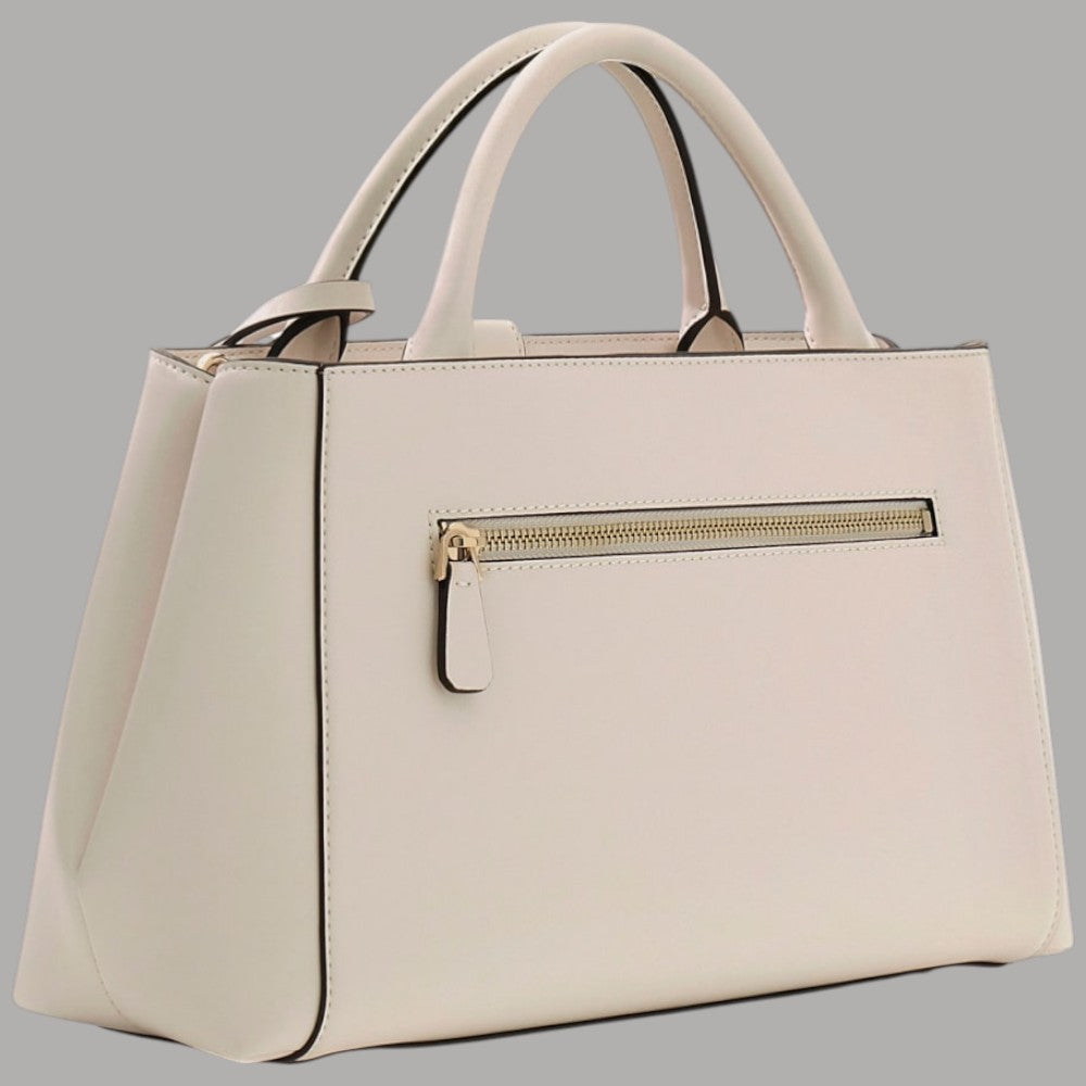 Eleganza Guess Borsa a Mano Carrie con Tracolla e Logo Frontale - Prodotti di Classe