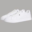 Eleganza e Comfort: Scarpe Tommy Hilfiger Bianche in Pelle - Prodotti di Classe
