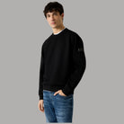 Guess felpa nera in scuba M6RQ03KD132 - Prodotti di Classe