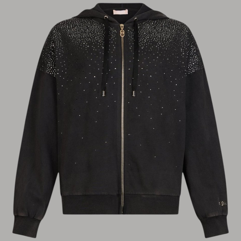 Liu Jo felpa con cappuccio e strass TA6196JS008 - Prodotti di Classe