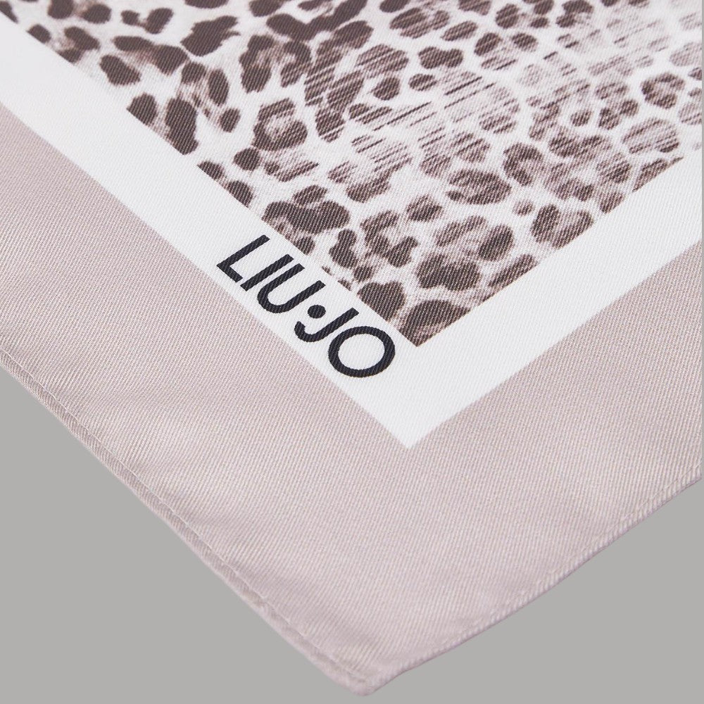 Foulard Liu Jo Donna 70x70 Stampa Fiore con Box Elegante - Prodotti di Classe