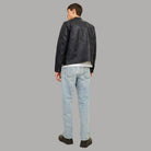 Giacca in Ecopelle Biker Uomo Jack Jones DYLAN 12261196 - Prodotti di Classe